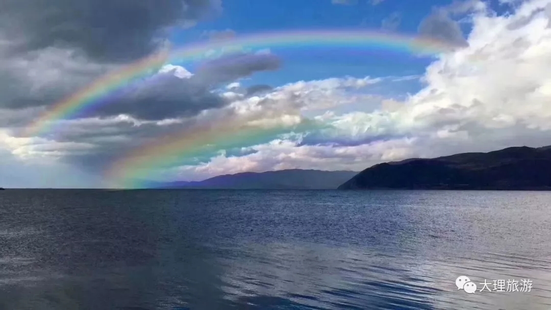 夏日雨后,大理彩虹